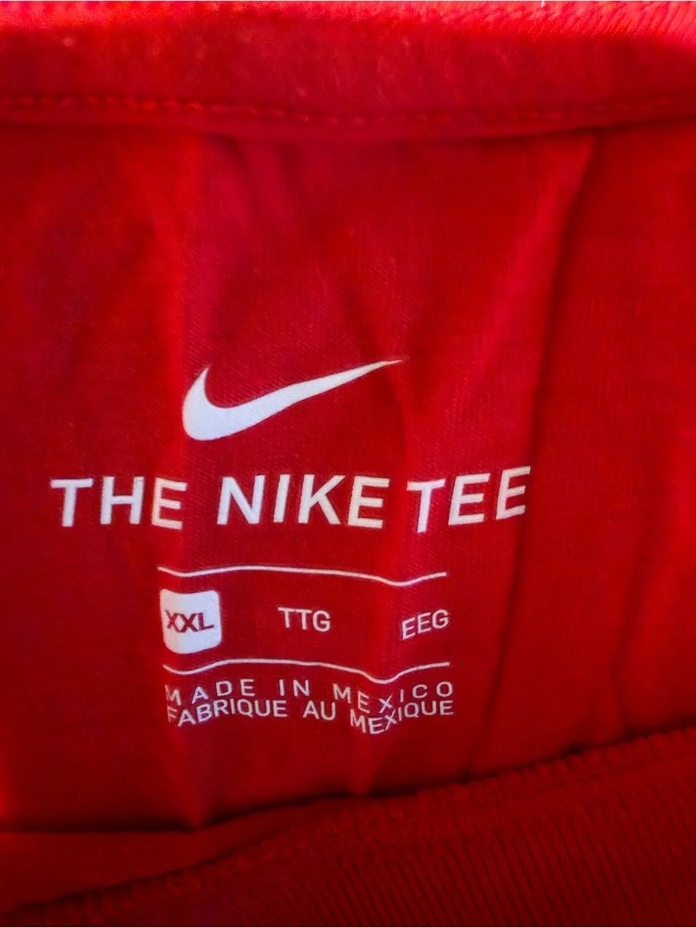 Nike bold red